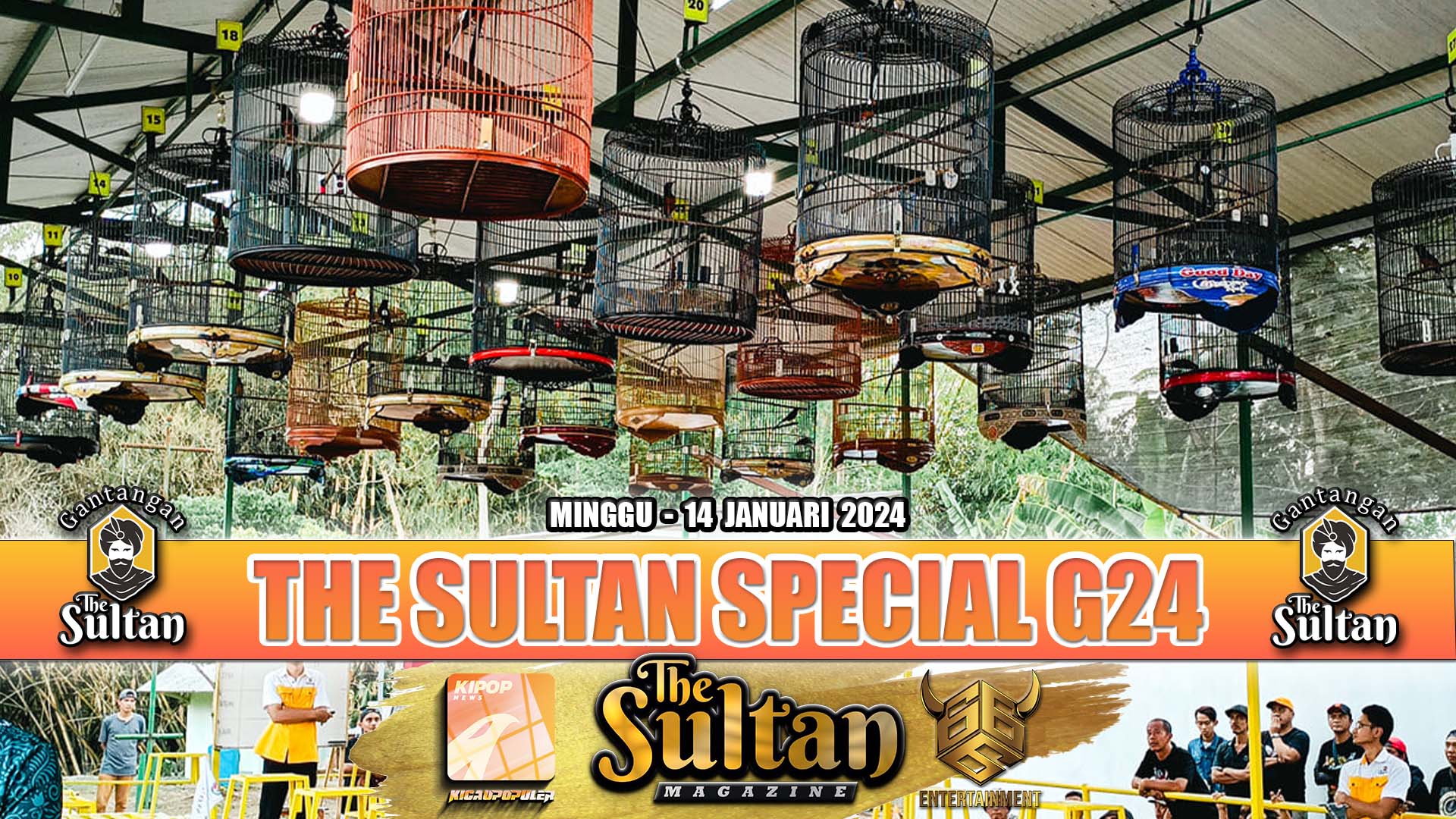 DATA JUARA THE SULTAN 14 JANUARI 2024